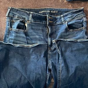 Amarican eagle jeans size 16 long